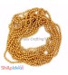 Metal Ball Chain 1.5mm - Golden - 2 meter